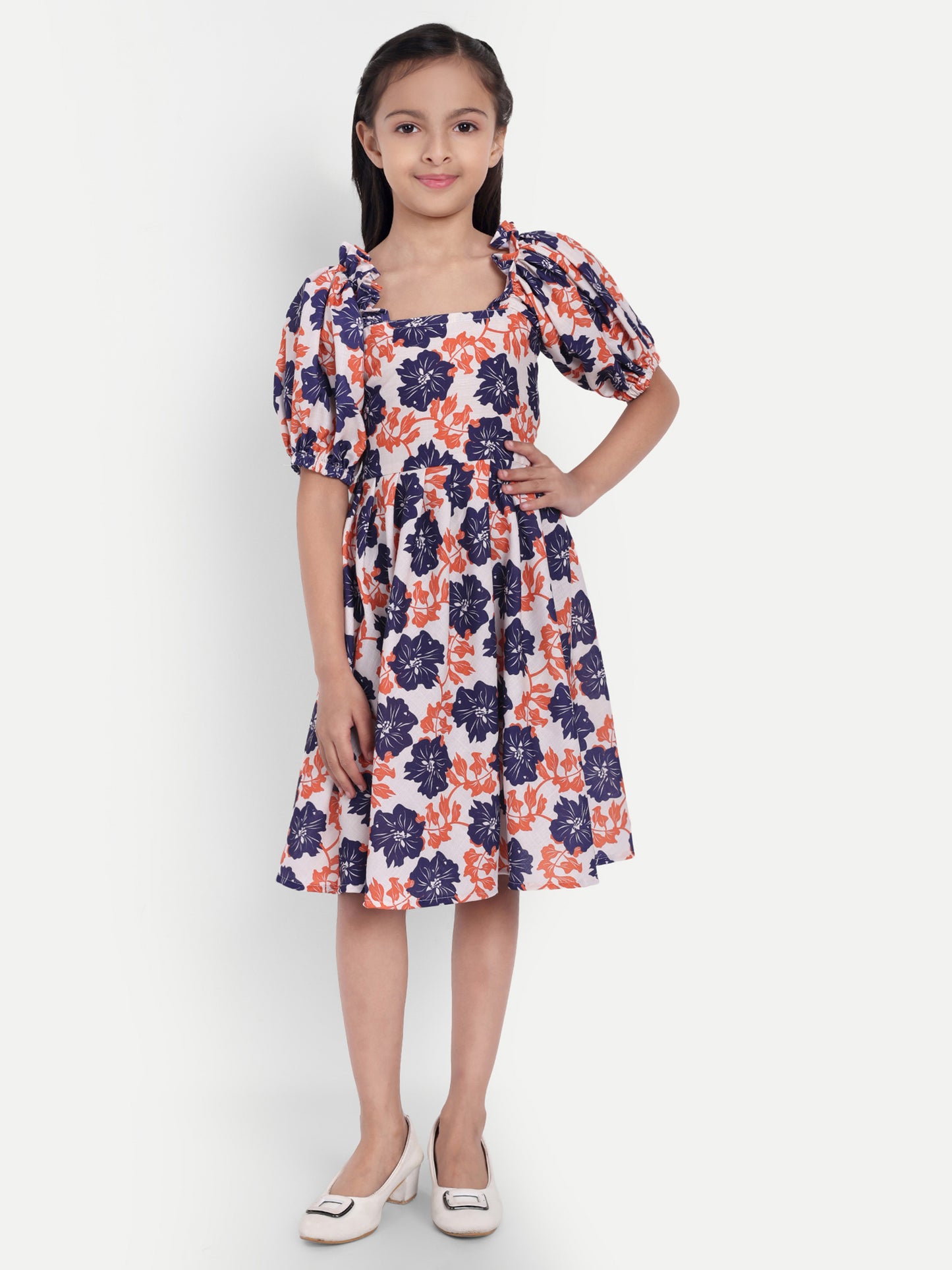 Girls Cotton Frock – Soft & Breathable Summer Dress for Kids
