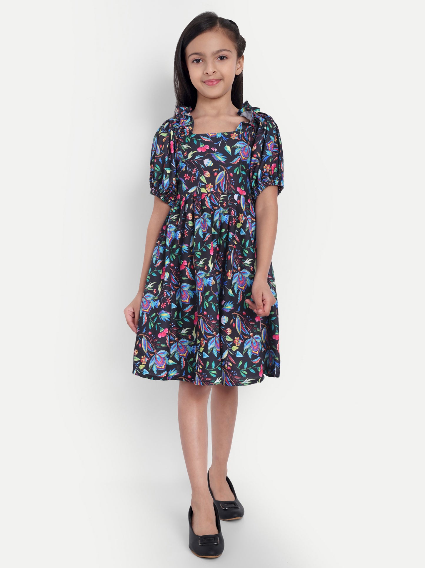 Girls Cotton Frock – Soft & Breathable Summer Dress for Kids