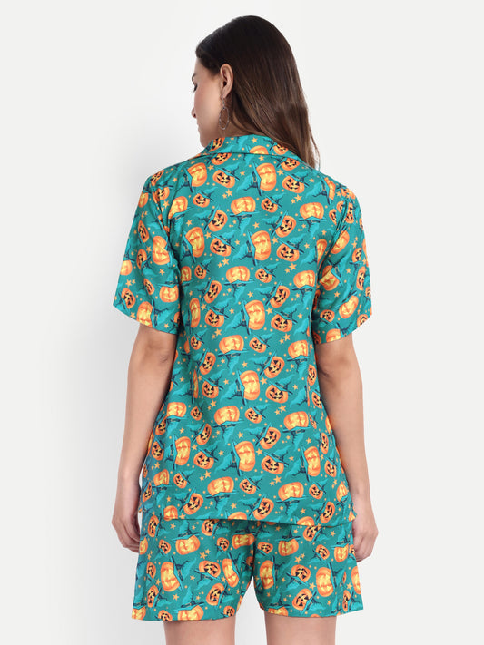 Women Casual Cord Set – Comfortable Summer Co-Ord Outfit green