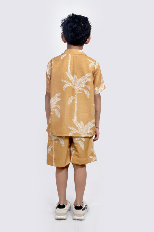 Kids Boys Printed Cord Set – Lightweight & Stylish Co-Ord Outfit