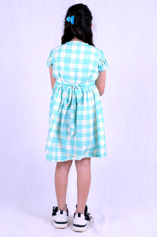 Girls Cotton Frock – Soft & Breathable Summer Dress for Kids