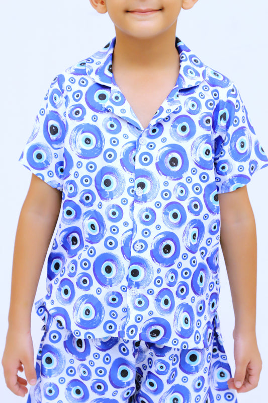 Kids Boys Printed Cord Set – Lightweight & Stylish Co-Ord Outfit