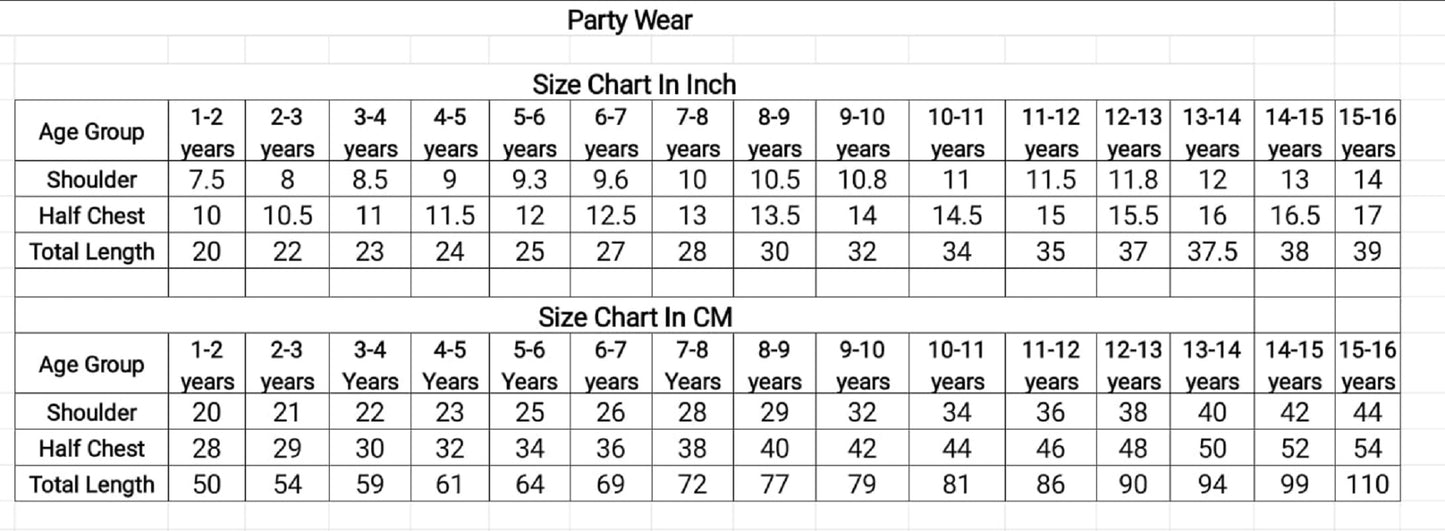 Girls Fit & Flare Knee-Length Dress – Stylish Party Wear Outfit