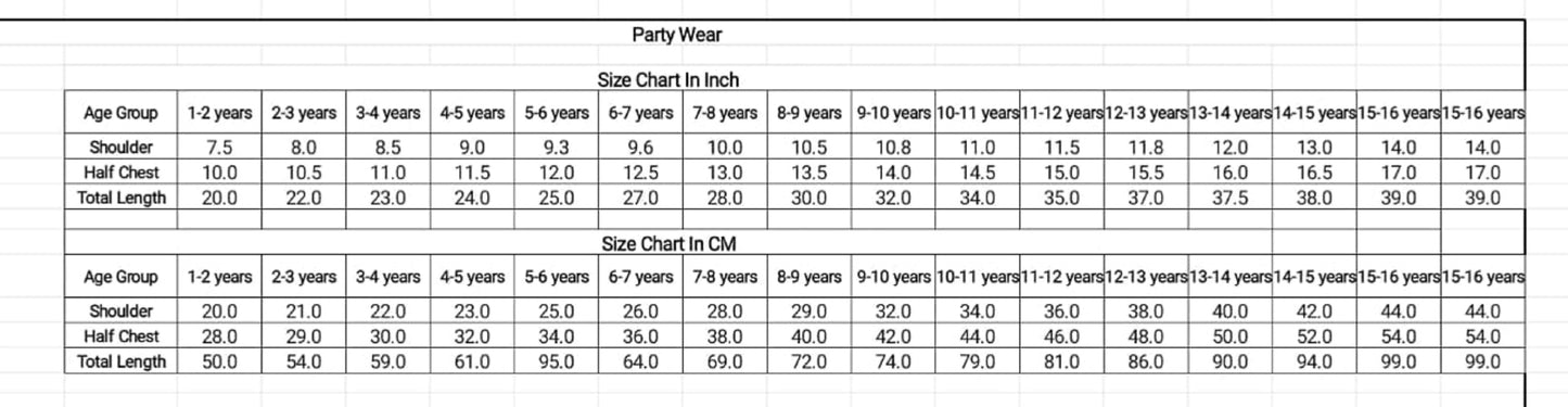 Girls Cotton Frock – Soft & Breathable Summer Dress for Kids
