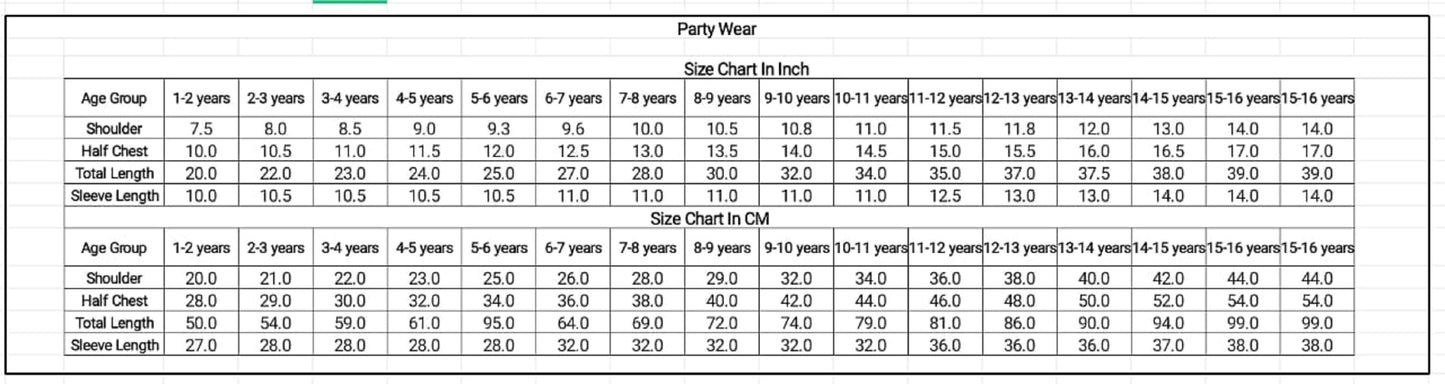 Girls Cotton Frock – Soft & Breathable Summer Dress for Kids