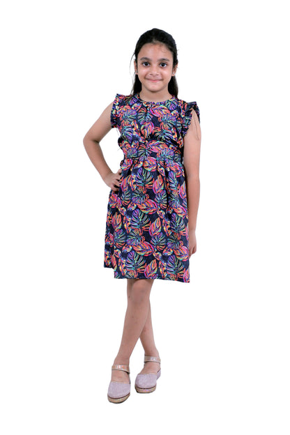 Girls Cotton Frock – Soft & Breathable Summer Dress for Kids