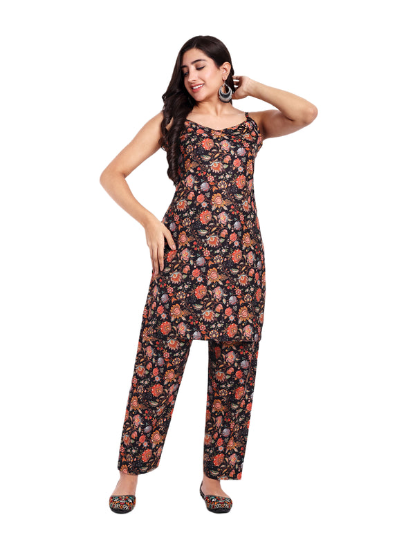 Elegant Women Co-ord Set – Stylish Matching Top & Bottom Outfit for Casual & Party Wear