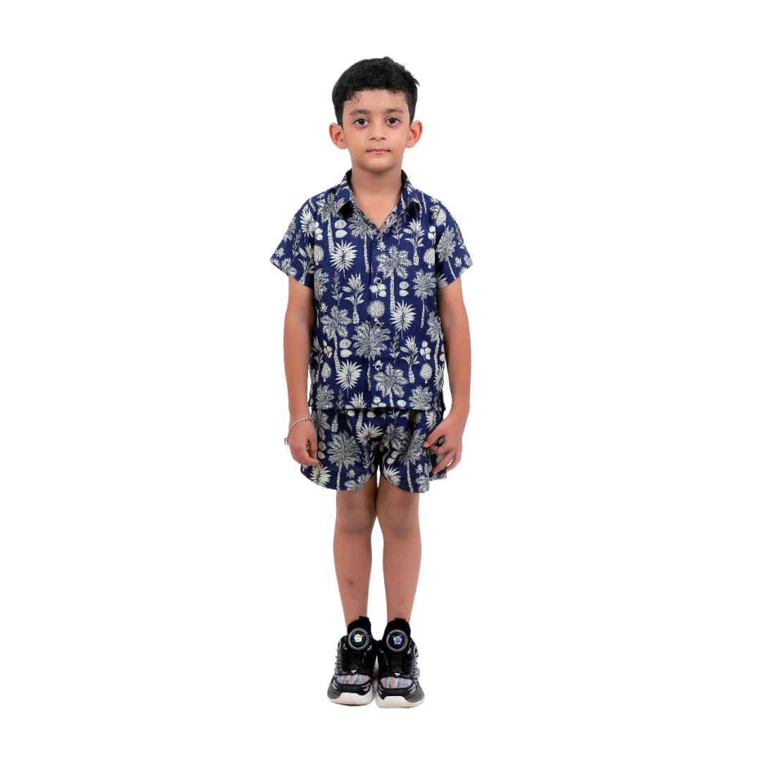 Kids Boys Printed Cord Set – Lightweight & Stylish Co-Ord Outfit