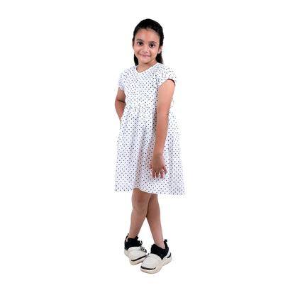 Girls Cotton Frock – Soft & Breathable Summer Dress for Girls