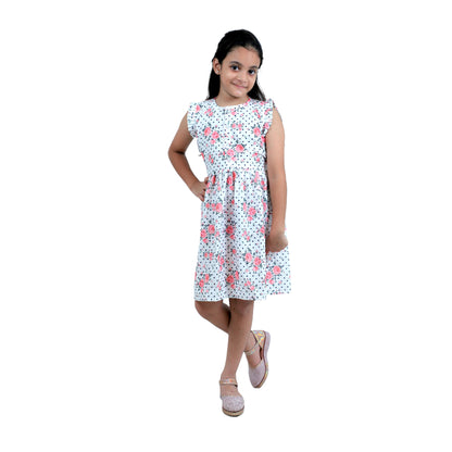 Kids Girls Summer Frock – Soft Cotton Stylish Dress