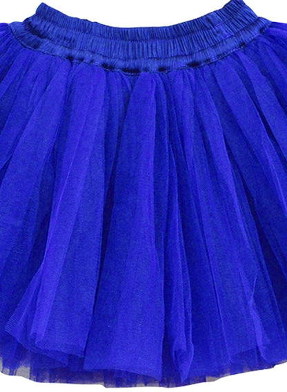 Baby Girl Dress Set – Trendy Top & Skirt for Little Girls blue