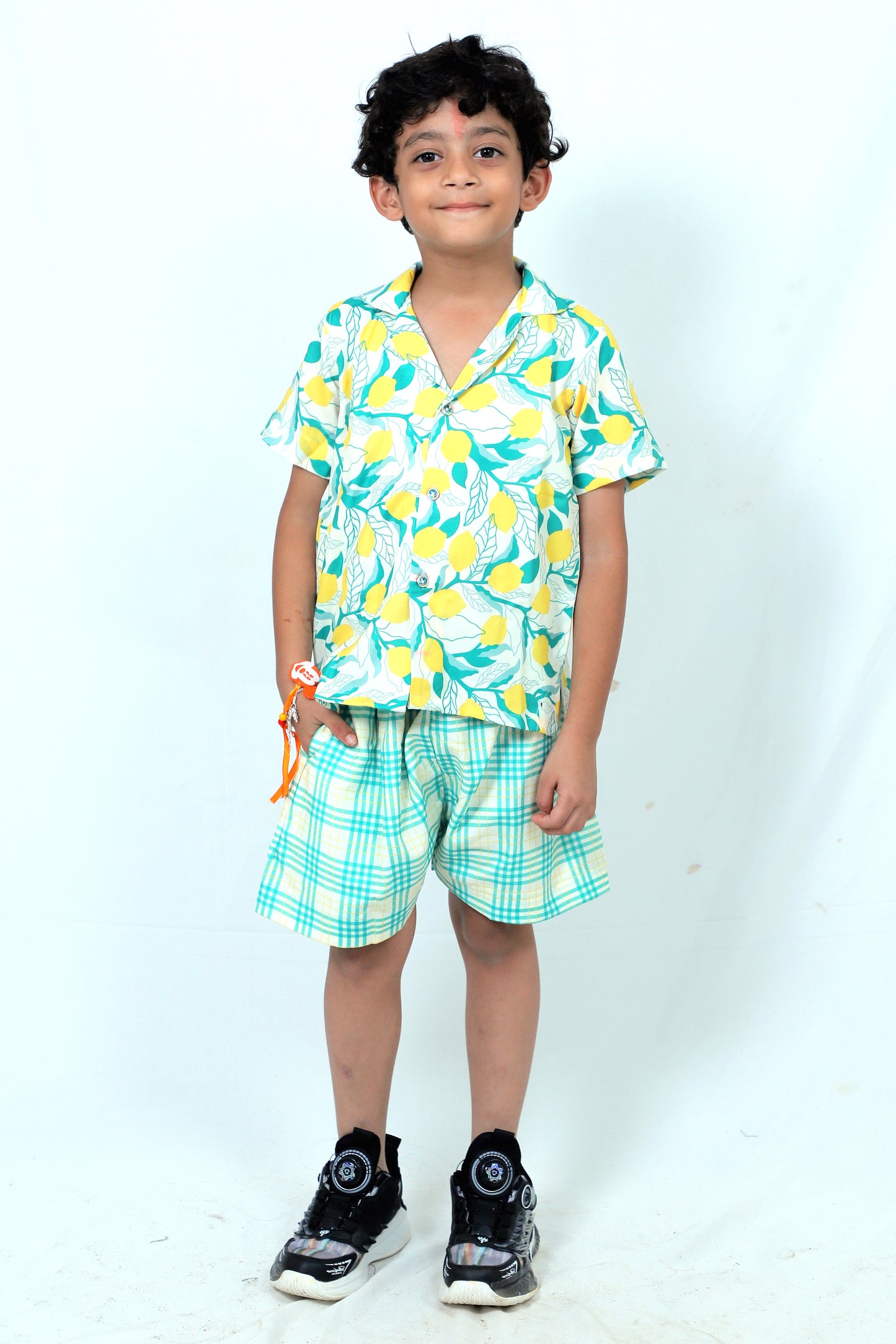 Kids Boys Printed Cord Set – Lightweight & Stylish Co-Ord Outfit