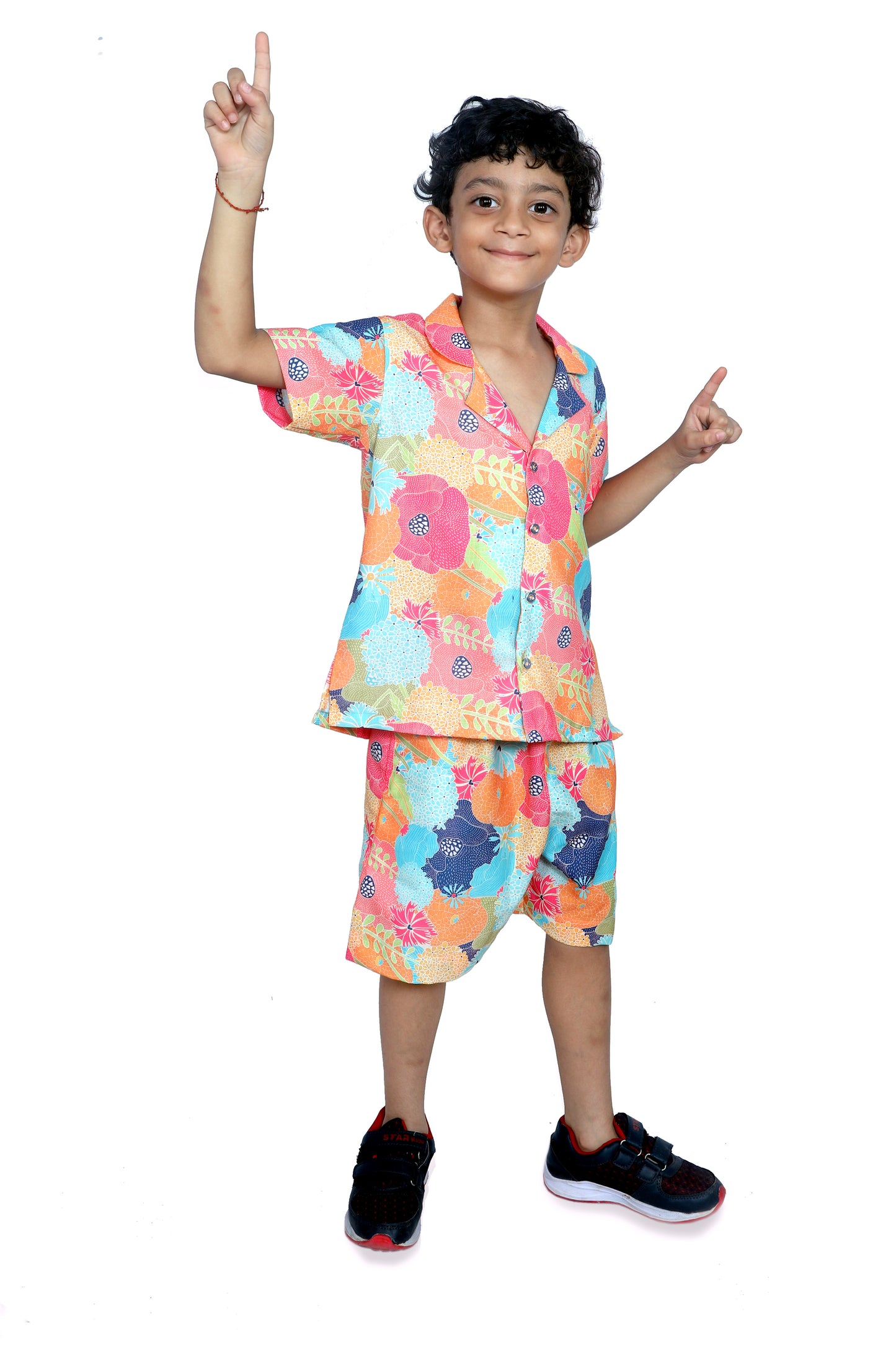 Kids Boys Printed Cord Set – Lightweight & Stylish Co-Ord Outfit