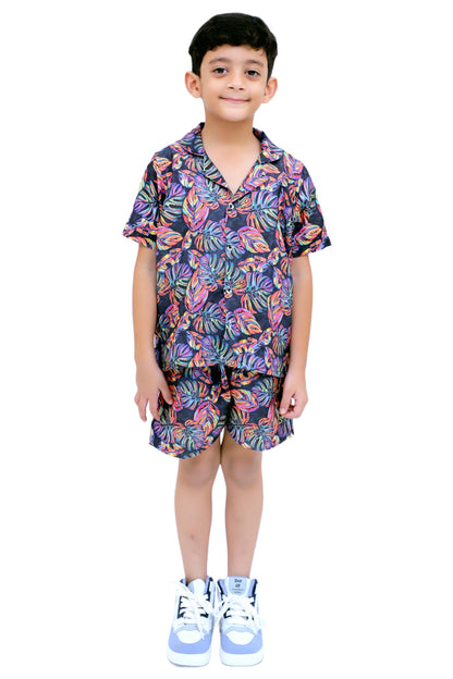 Kids Boys Printed Cord Set – Lightweight & Stylish Co-Ord Outfit