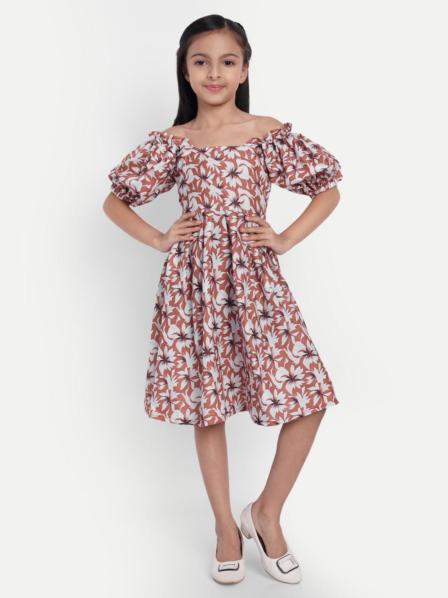 Girls Cotton Frock – Soft & Breathable Summer Dress for Kids