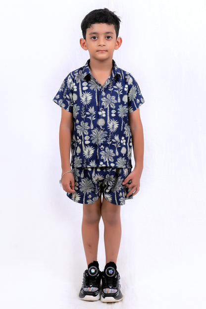 Kids Boys Printed Cord Set – Lightweight & Stylish Co-Ord Outfit