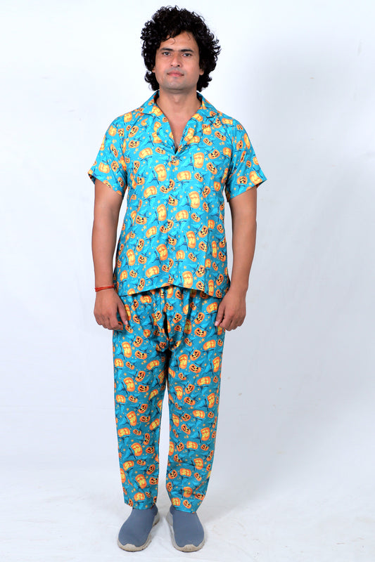 Men’s Co-Ord Set – Trendy T-Shirt & Bottom Wear Combo  multicolor