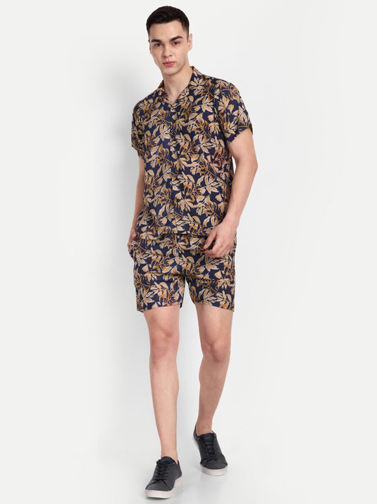 Men’s Co-Ord Set – Trendy T-Shirt & Bottom Wear Combo multicolor