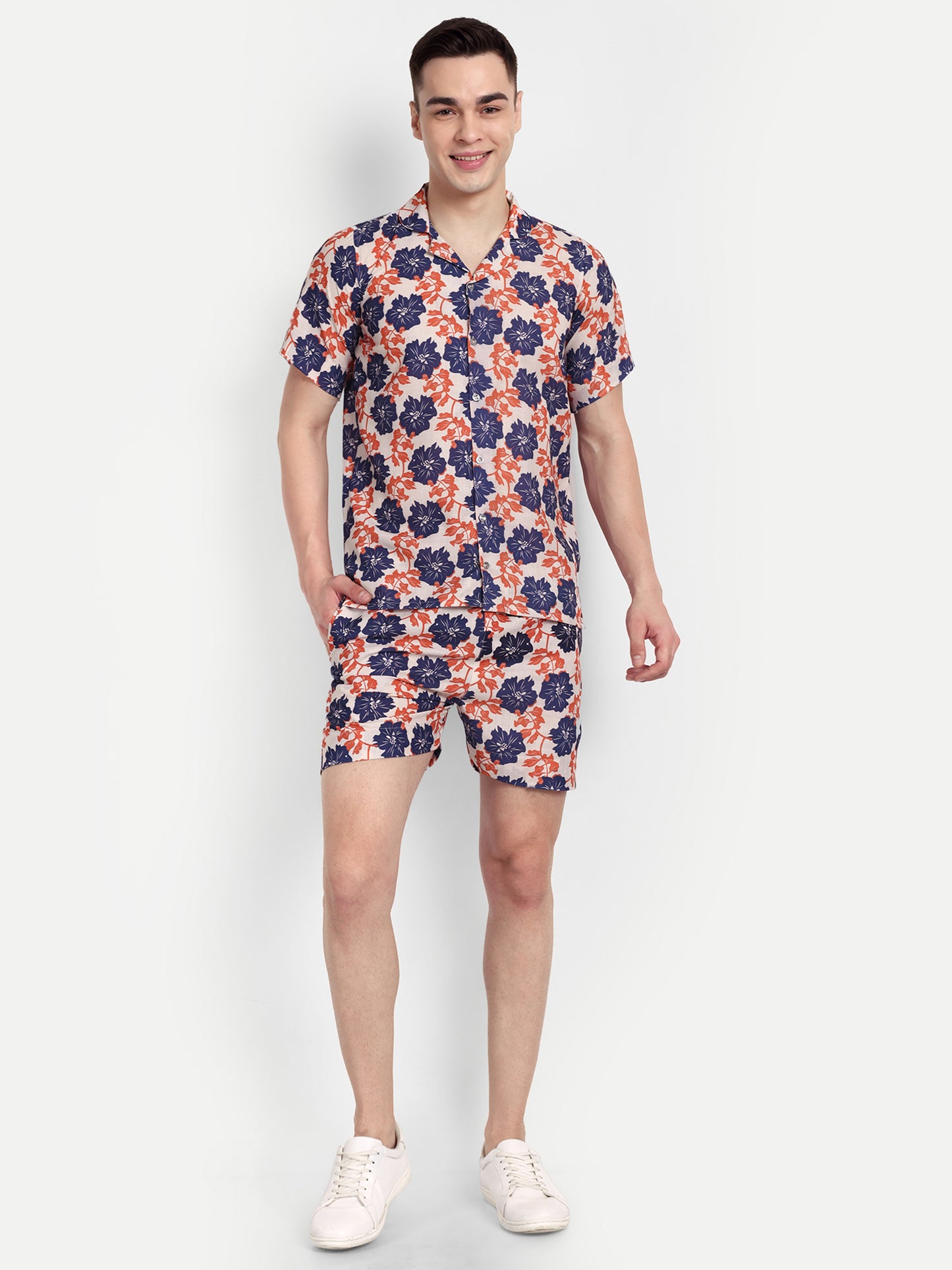 Men’s Co-Ord Set – Trendy T-Shirt & Bottom Wear Combo multicolor
