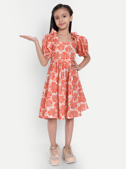 Girls Cotton Frock – Soft & Breathable Summer Dress for Kids