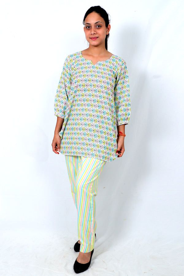 Elegant Women Co-ord Set – Stylish Matching Top & Bottom Outfit for Casual & Party Wear