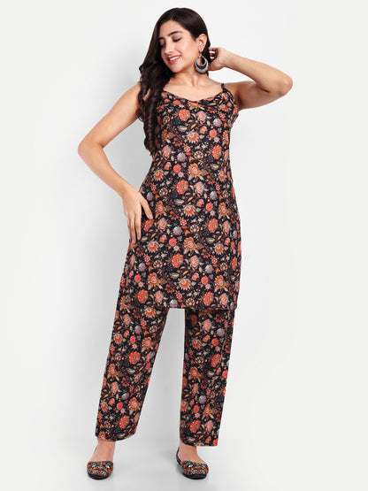 Elegant Women Co-ord Set – Stylish Matching Top & Bottom Outfit for Casual & Party Wear