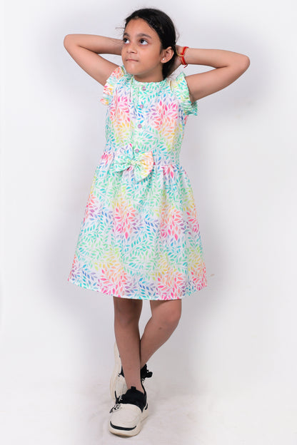 Girls Cotton Frock – Soft & Breathable Summer Dress for Kids