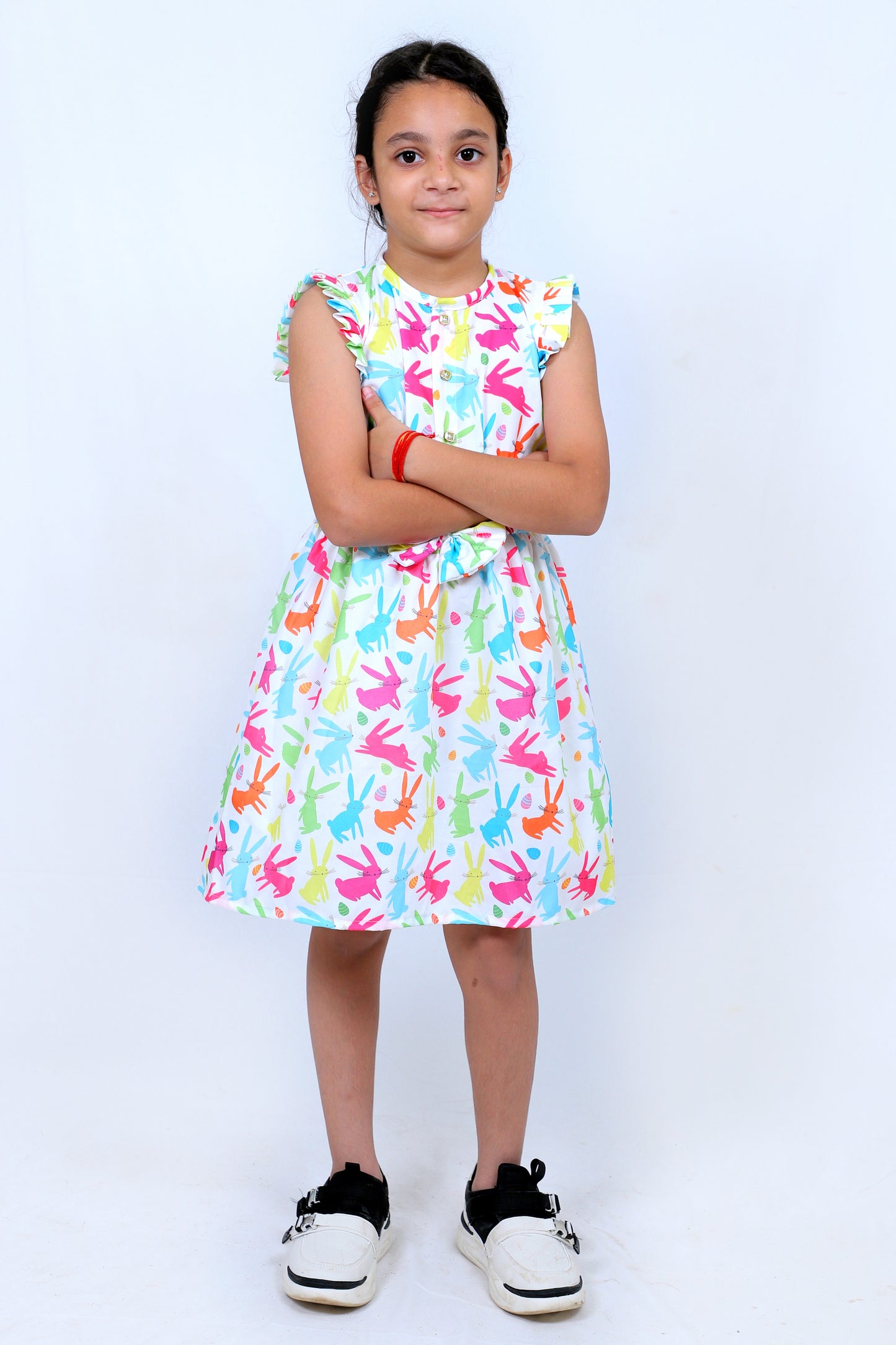 Girls Cotton Frock – Soft & Breathable Summer Dress for Kids