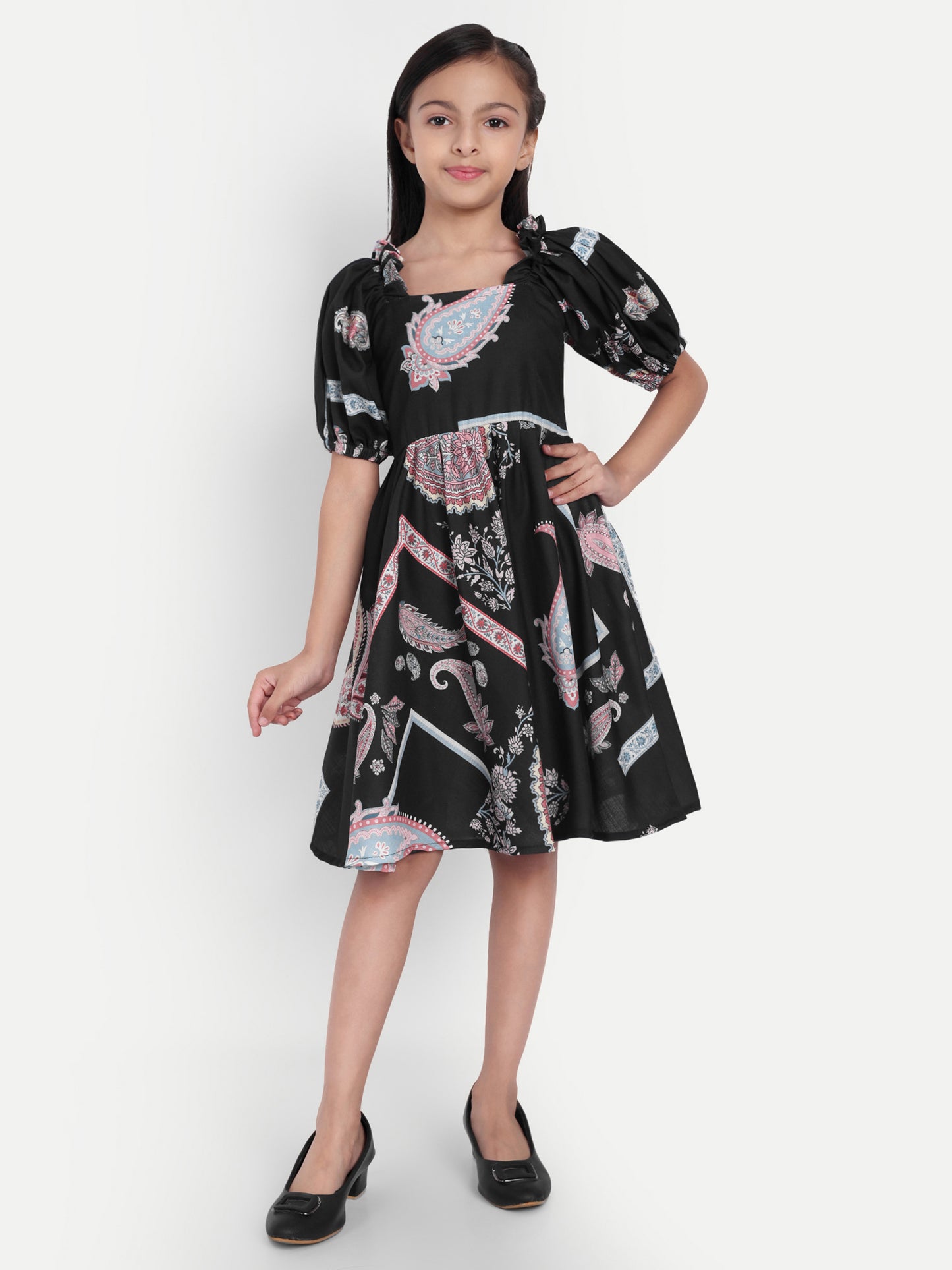 Girls Cotton Frock – Soft & Breathable Summer Dress for Kids