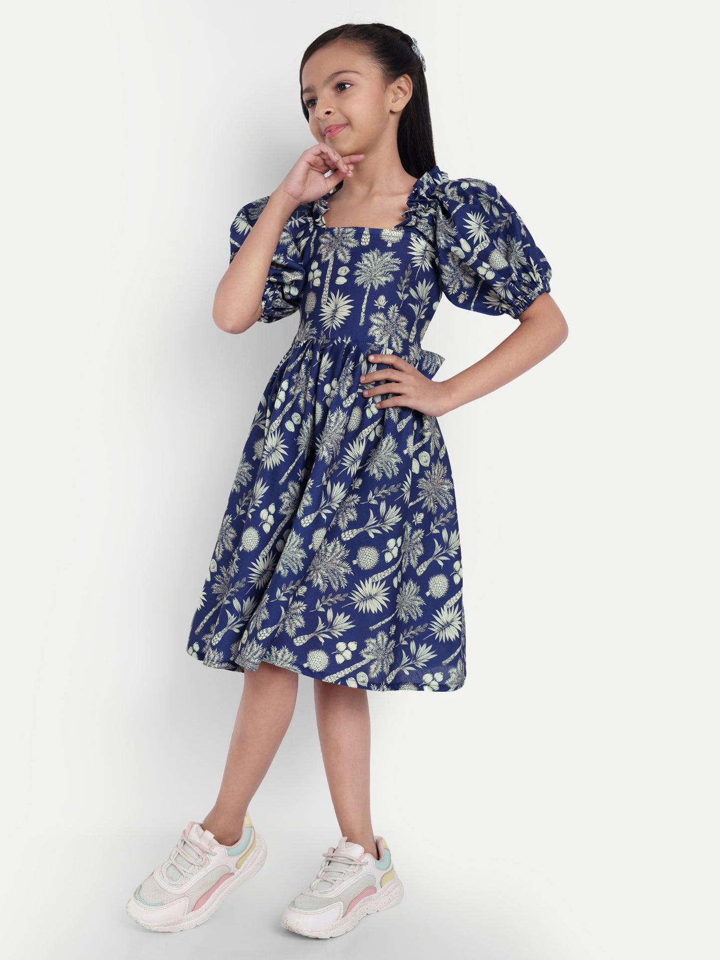 Girls Cotton Frock – Soft & Breathable Summer Dress for Kids