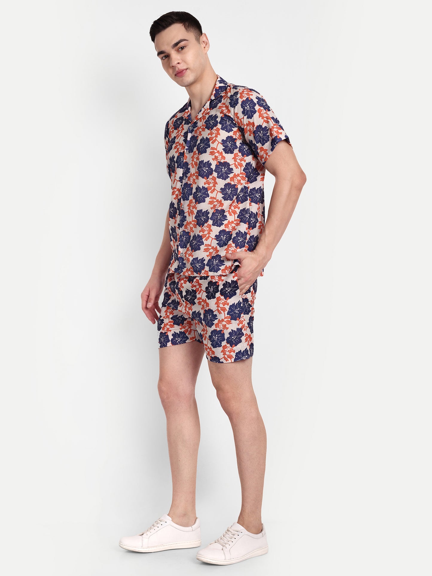 Men’s Co-Ord Set – Trendy T-Shirt & Bottom Wear Combo multicolor