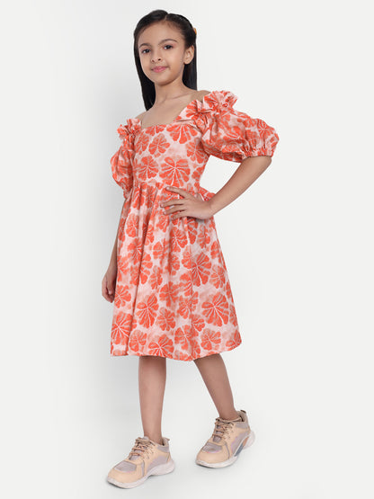 Girls Cotton Frock – Soft & Breathable Summer Dress for Kids