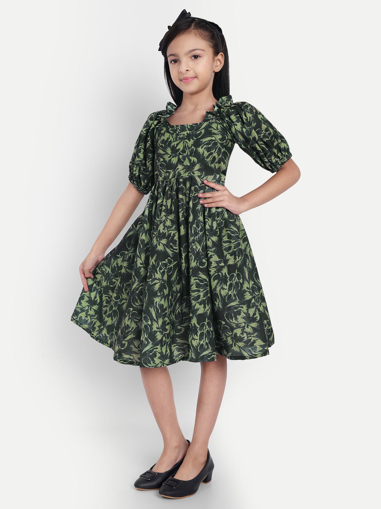 Girls Cotton Frock – Soft & Breathable Summer Dress for Kids