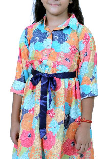 Girls Cotton Frock – Soft & Breathable Summer Dress for Kids