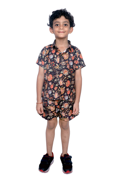 Kids Boys Printed Cord Set – Lightweight & Stylish Co-Ord Outfit