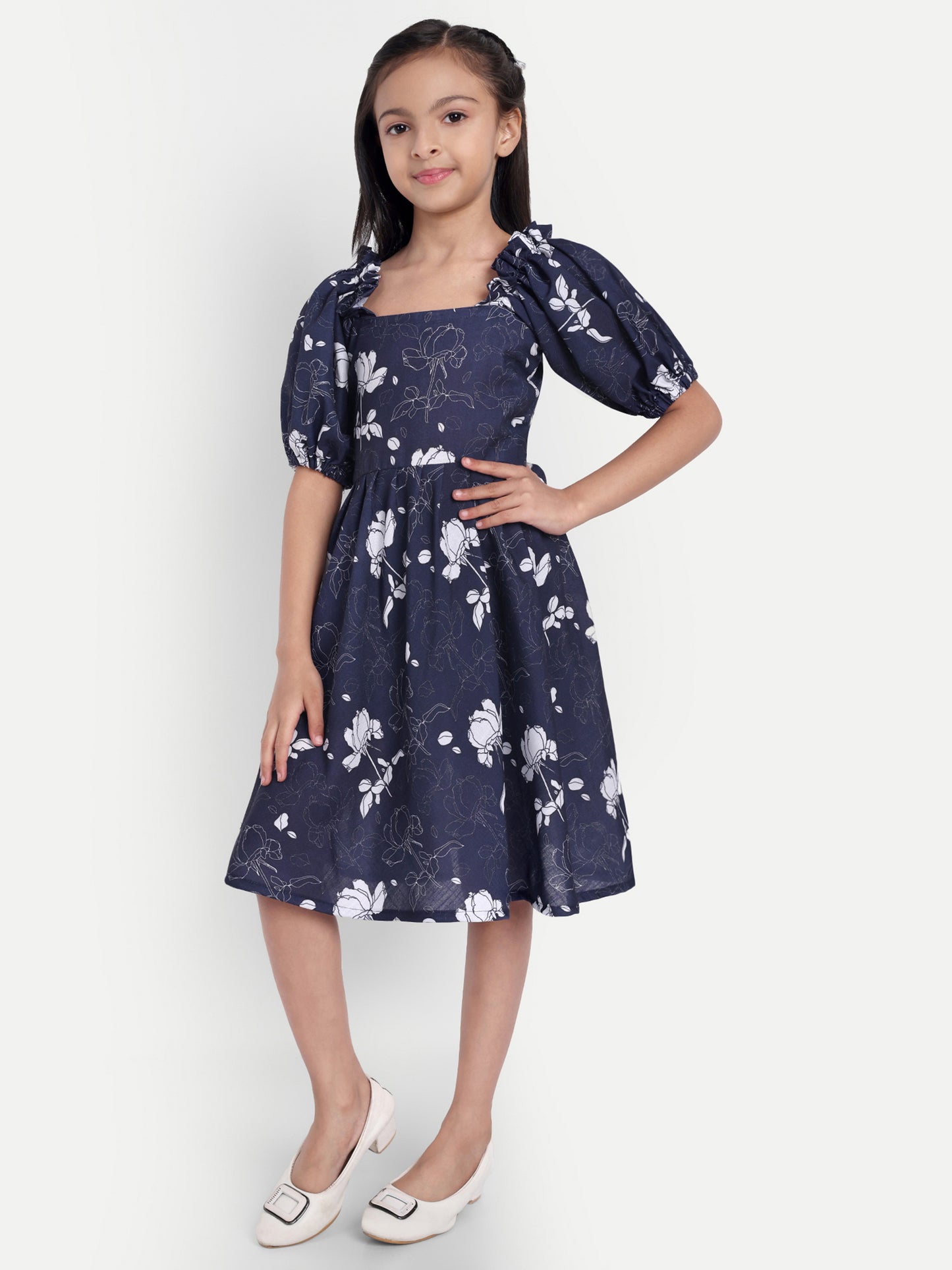 Girls Cotton Frock – Soft & Breathable Summer Dress for Kids