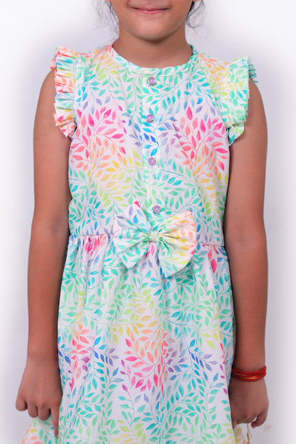 Girls Cotton Frock – Soft & Breathable Summer Dress for Kids