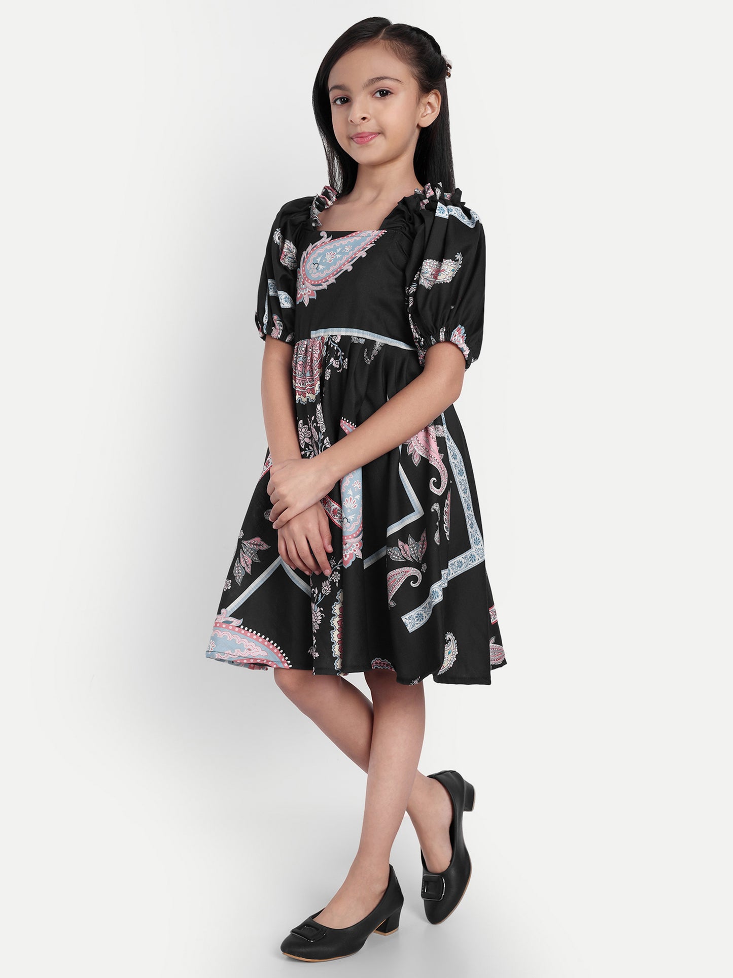 Girls Cotton Frock – Soft & Breathable Summer Dress for Kids