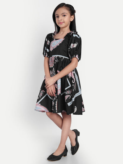 Girls Cotton Frock – Soft & Breathable Summer Dress for Kids