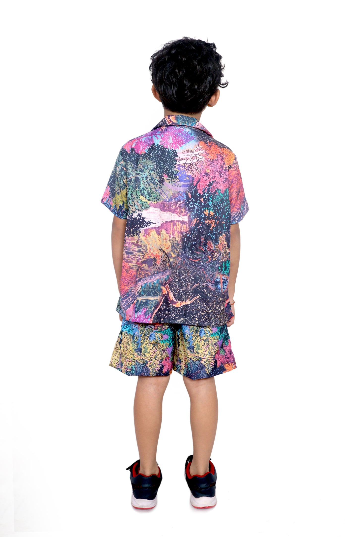 Kids Boys Printed Cord Set – Lightweight & Stylish Co-Ord Outfit