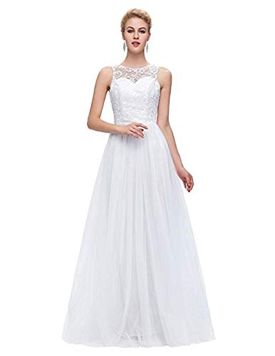 Elegant Women Net Fit & Flare Maxi Dress – Layered Tulle Party & Evening Gown white