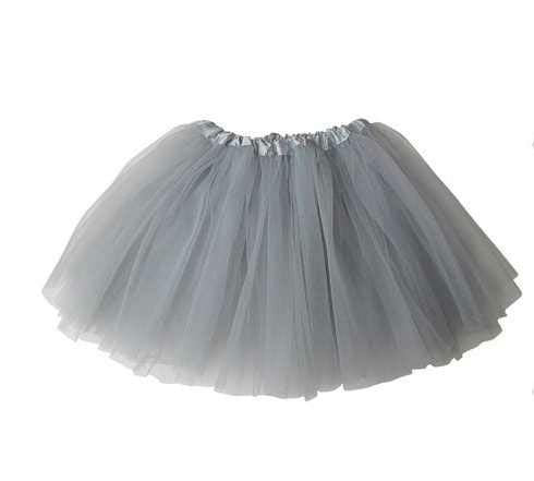 Baby Girl Dress Set – Trendy Top & Skirt for Little Girls  white and grey