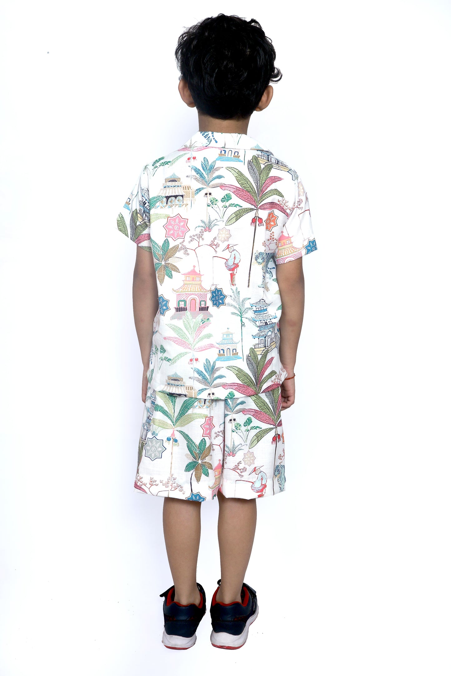 Kids Boys Printed Cord Set – Lightweight & Stylish Co-Ord Outfit