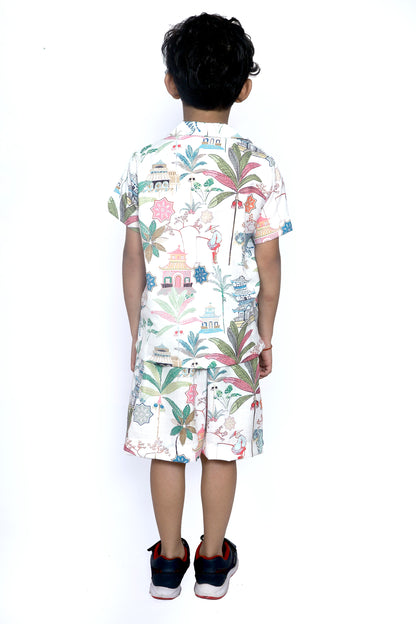 Kids Boys Printed Cord Set – Lightweight & Stylish Co-Ord Outfit