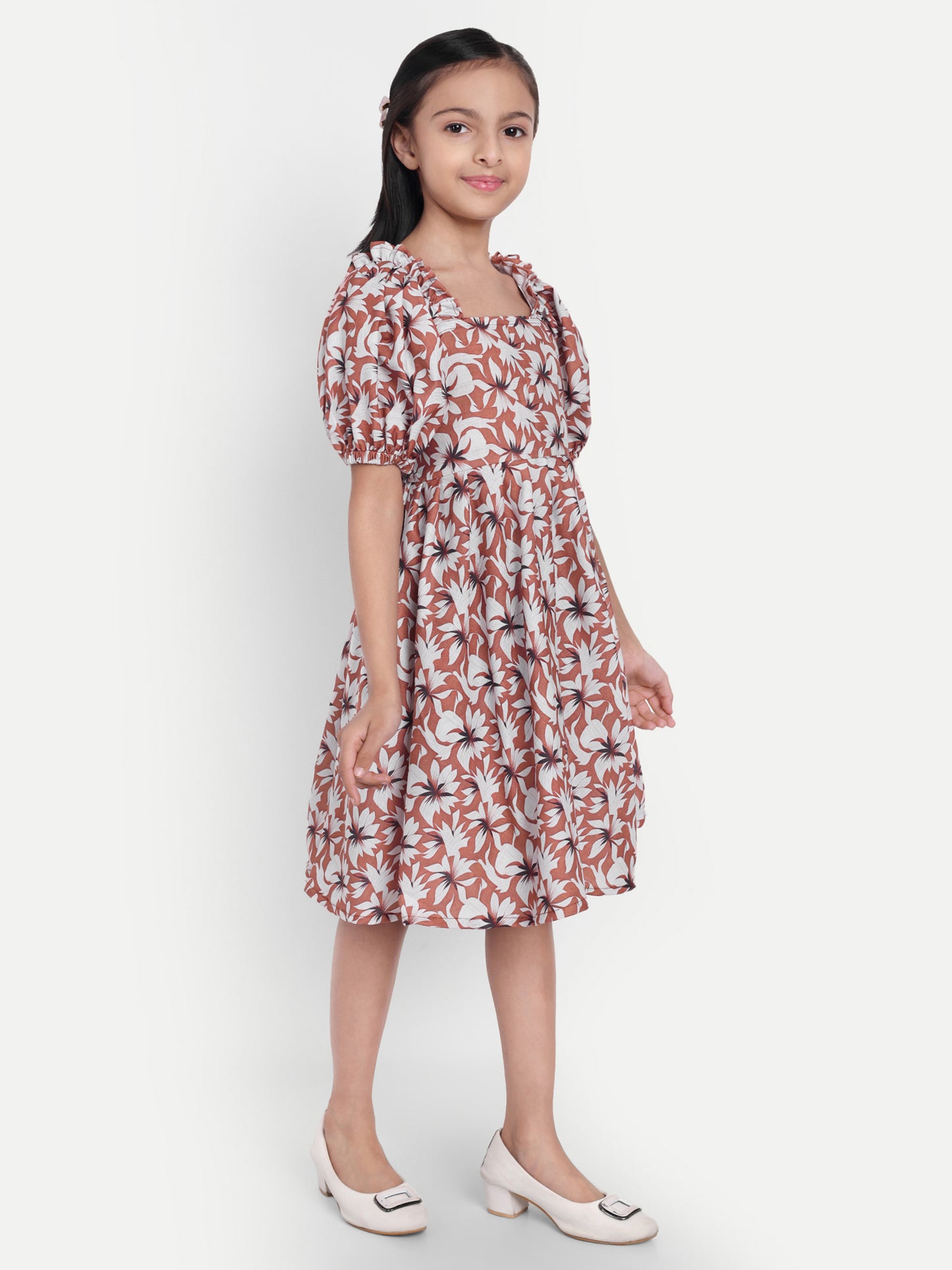 Girls Cotton Frock – Soft & Breathable Summer Dress for Kids