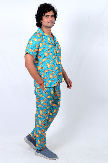 Men’s Co-Ord Set – Trendy T-Shirt & Bottom Wear Combo  multicolor