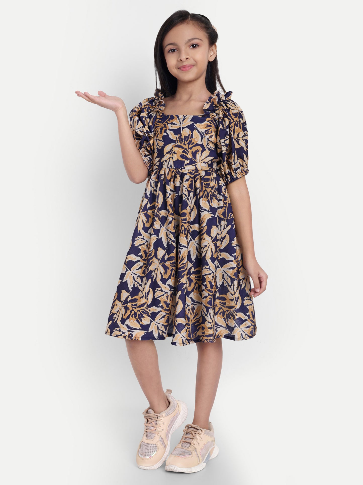 Girls Cotton Frock – Soft & Breathable Summer Dress for Kids