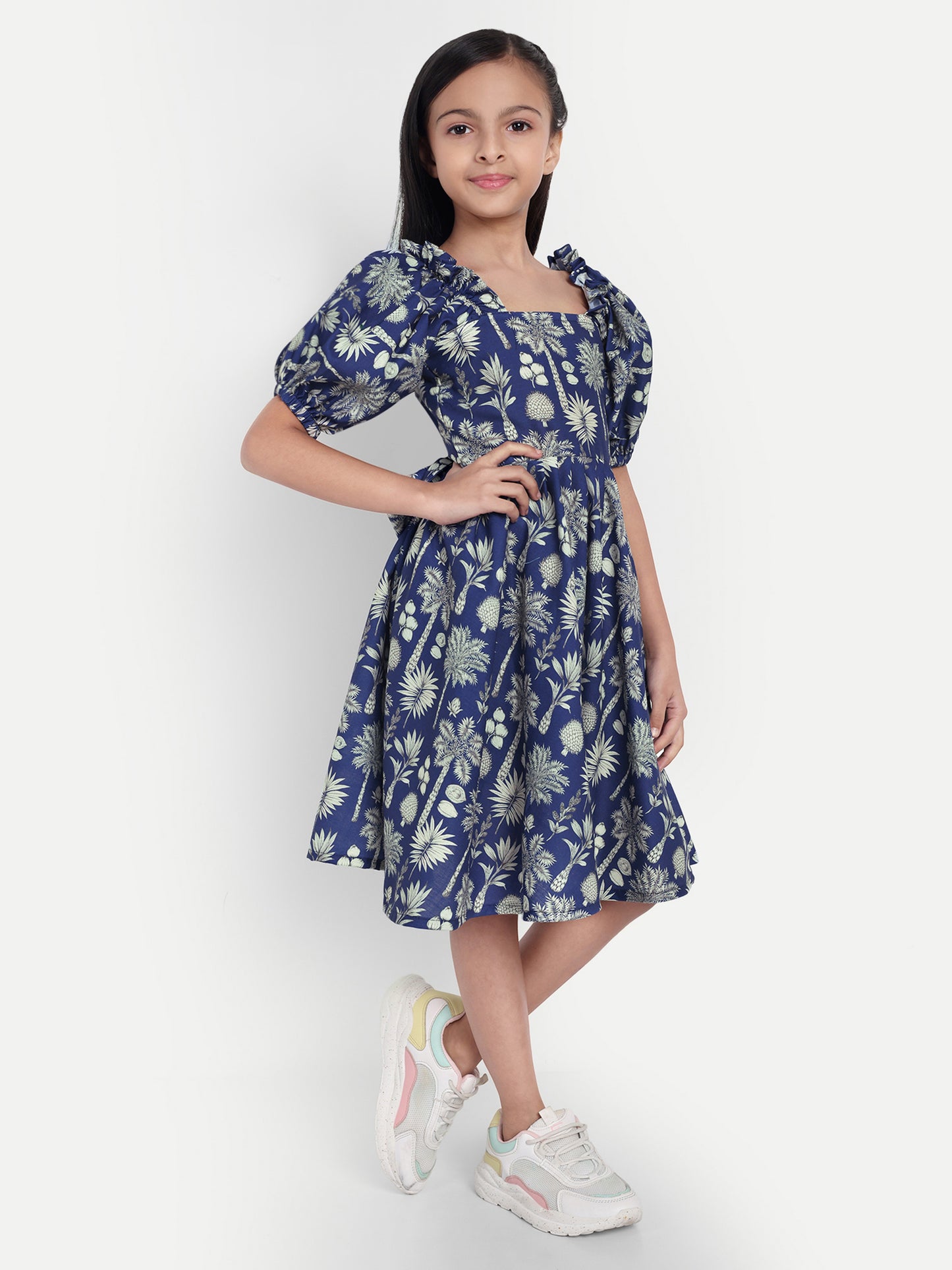 Girls Cotton Frock – Soft & Breathable Summer Dress for Kids