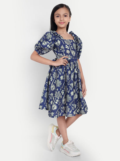Girls Cotton Frock – Soft & Breathable Summer Dress for Kids