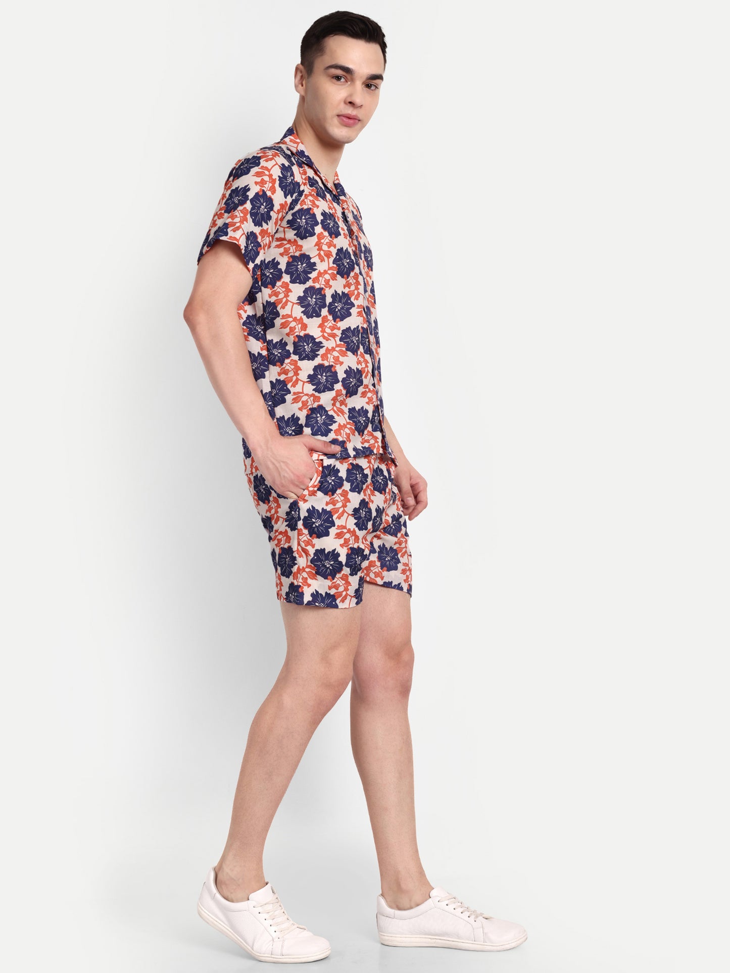 Men’s Co-Ord Set – Trendy T-Shirt & Bottom Wear Combo multicolor